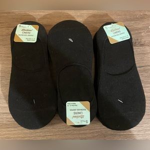 6 PACK Woman’s no show socks for flats. Brand new with tags!
